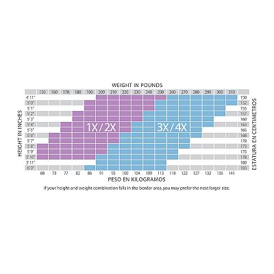 Hanes pantyhose size chart best sale