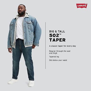 Big & Tall Levi's® 502™ Regular Taper-Fit Stretch Jeans