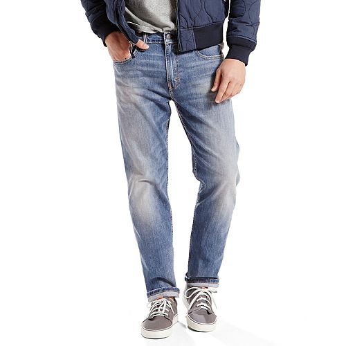 502 regular taper fit stretch jeans