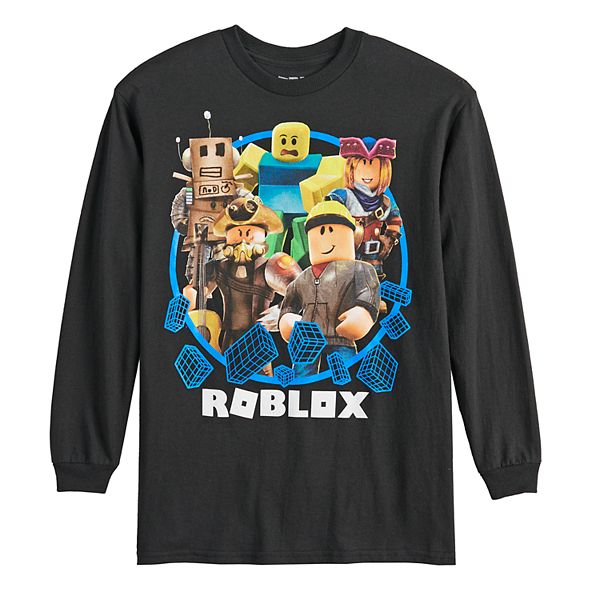 Boys 8 20 Roblox Group Tee - nike t shirt roblox sale up to 67 discounts