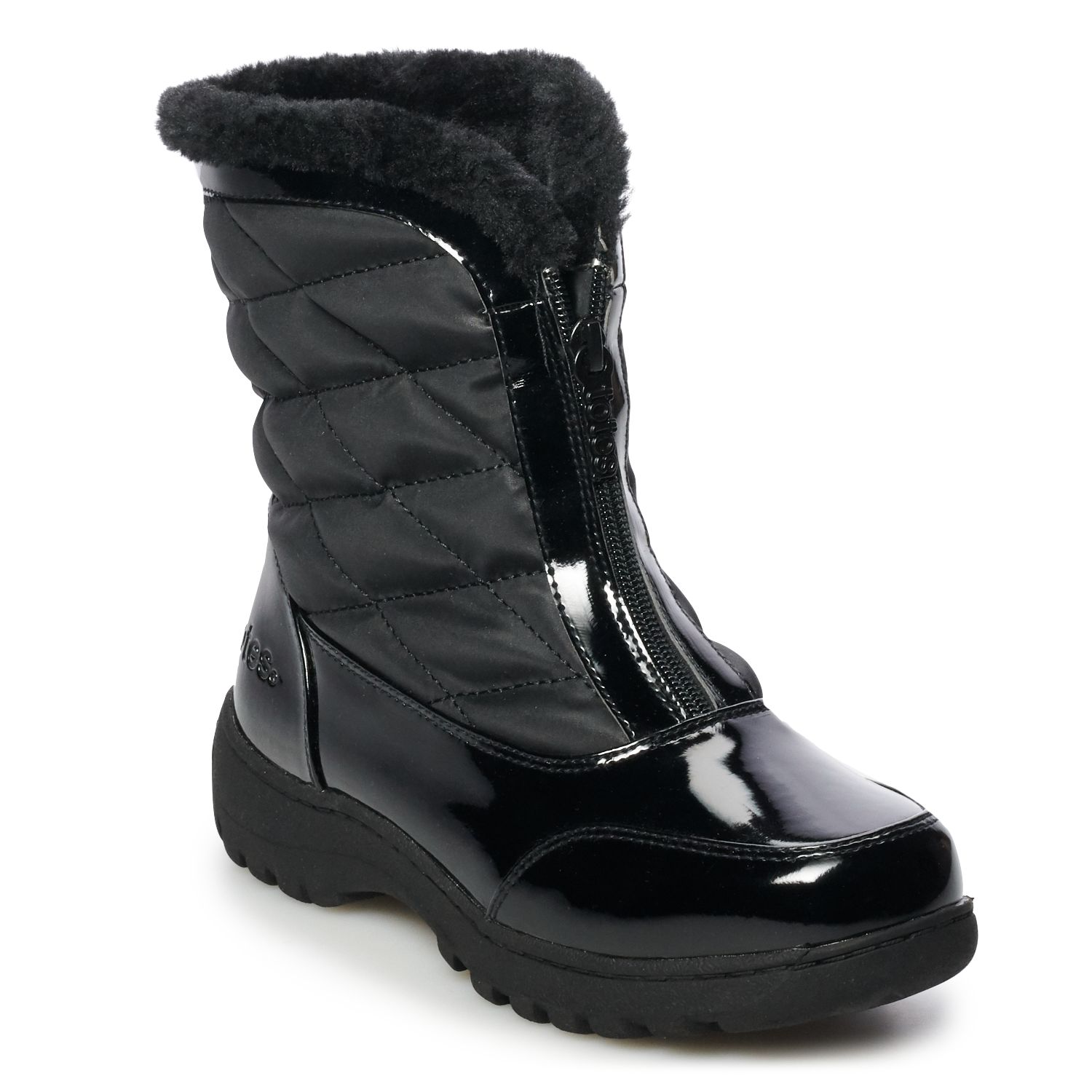 furry waterproof winter boots