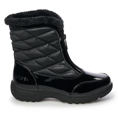 totes Kelly Women's Faux-Fur Waterproof Winter Boots 