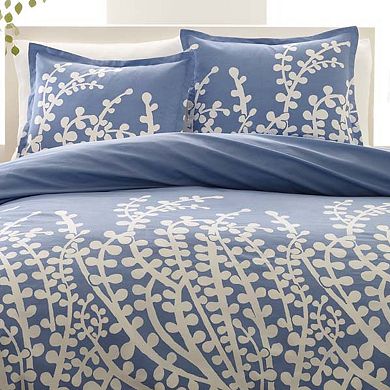 City Scene Branches French Blue Comforter Set