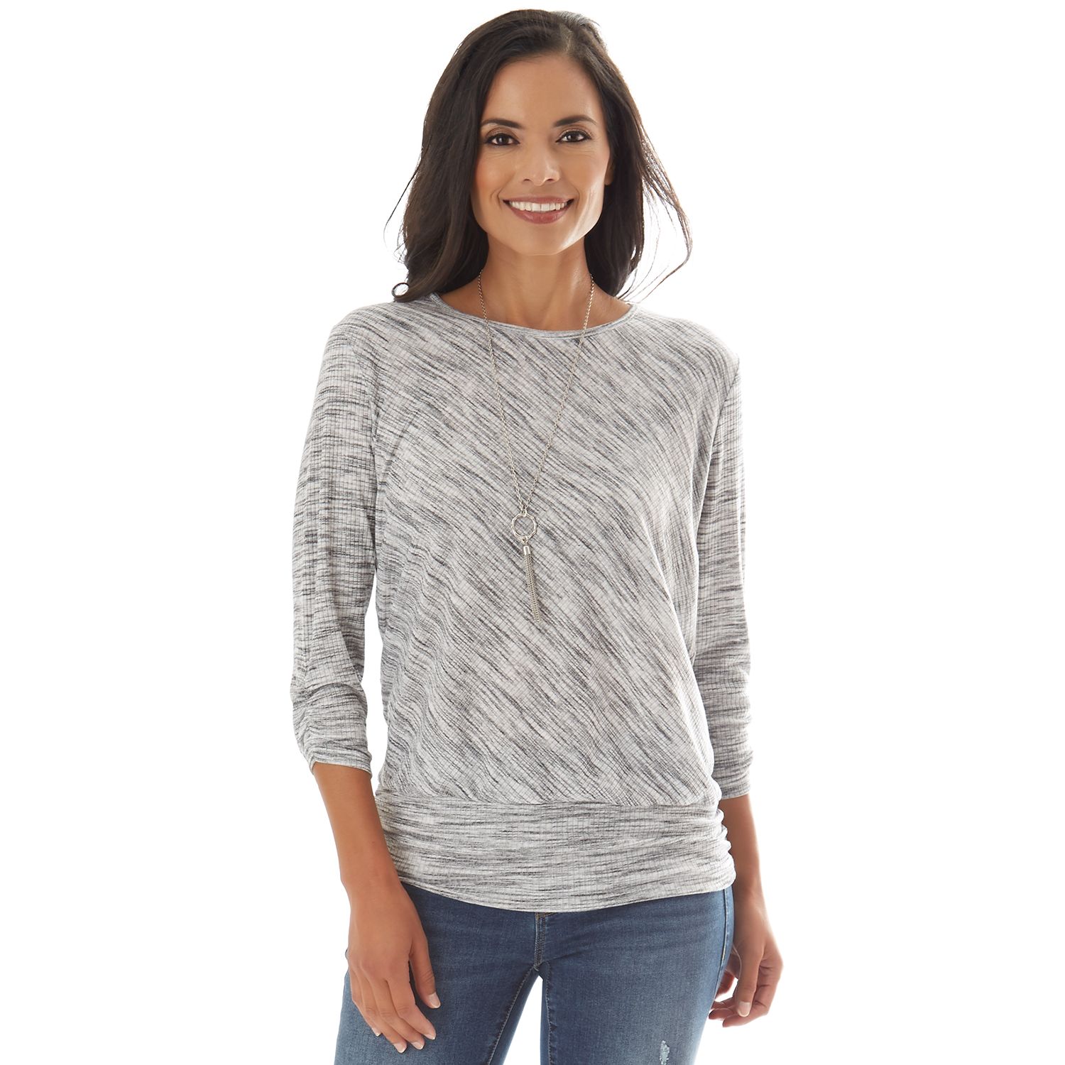 banded bottom tops kohls