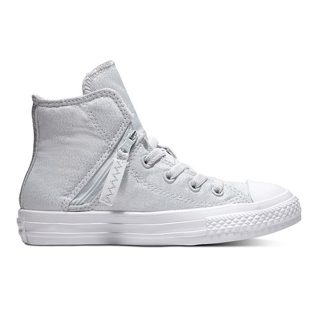 Højde Distribuere offentlig Kids' Converse Chuck Taylor All Star Pull Zip High Top Shoes