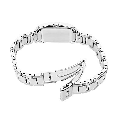 Seiko Women's Diamond Accent Stainless Steel Solar Watch - SUP399