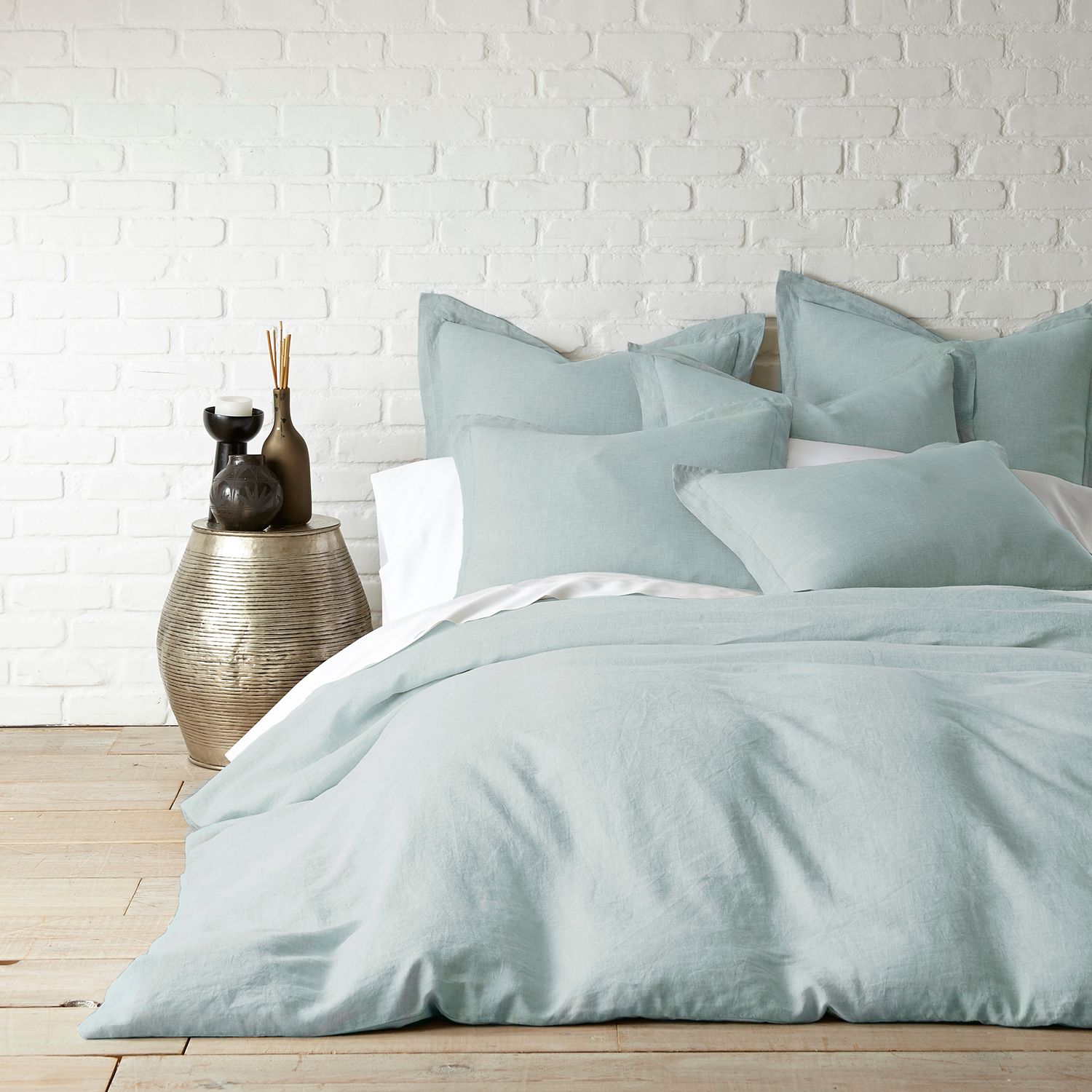 Washed Linen Duvet Cover Or Sham