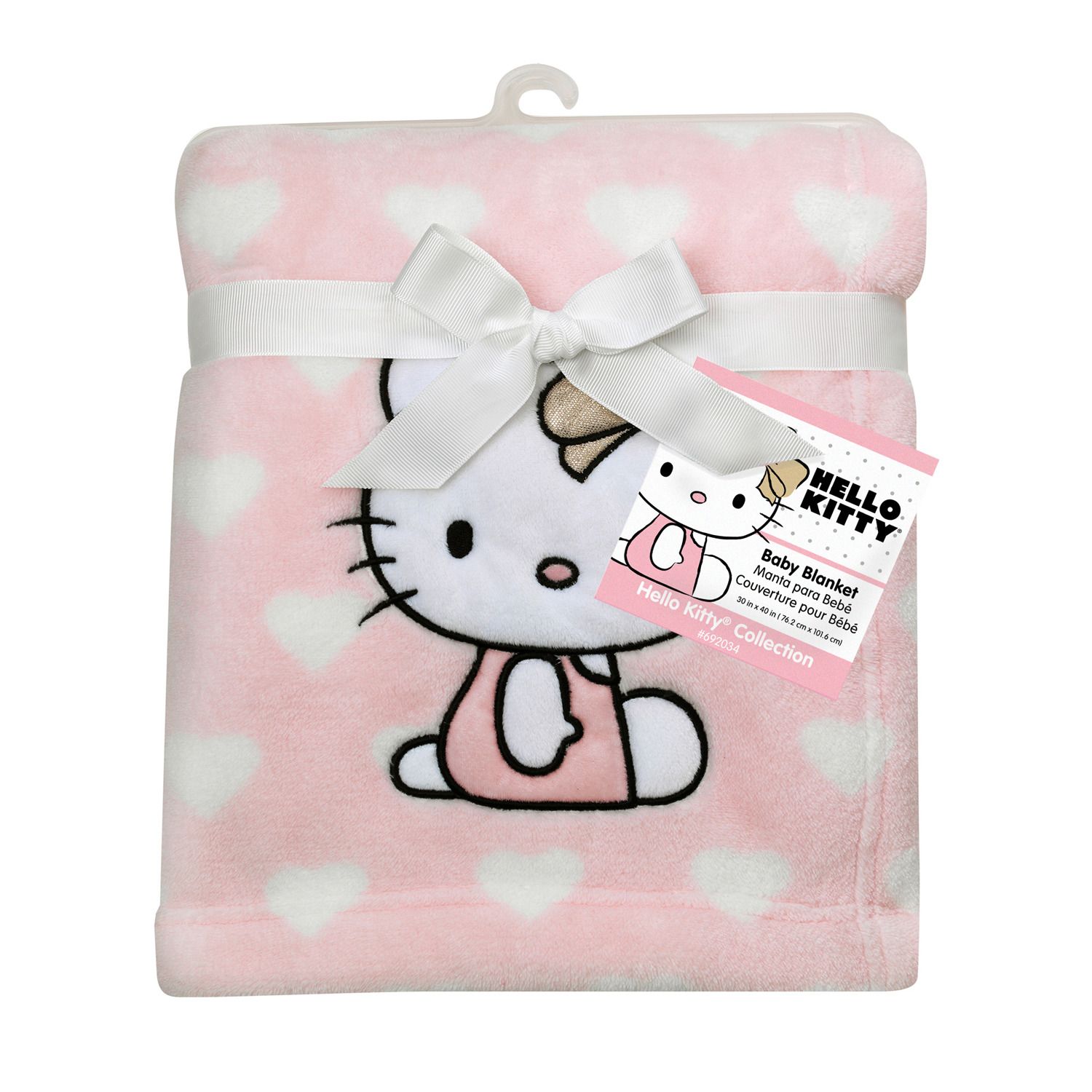 hello kitty baby blanket