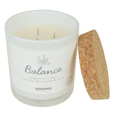 Sonoma Goods For Life® SPA Balance Peppermint & Aloe 13-oz. Candle Jar