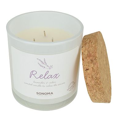 Sonoma Goods For Life® SPA Relax Lavender & Cedar 13-oz. Candle Jar