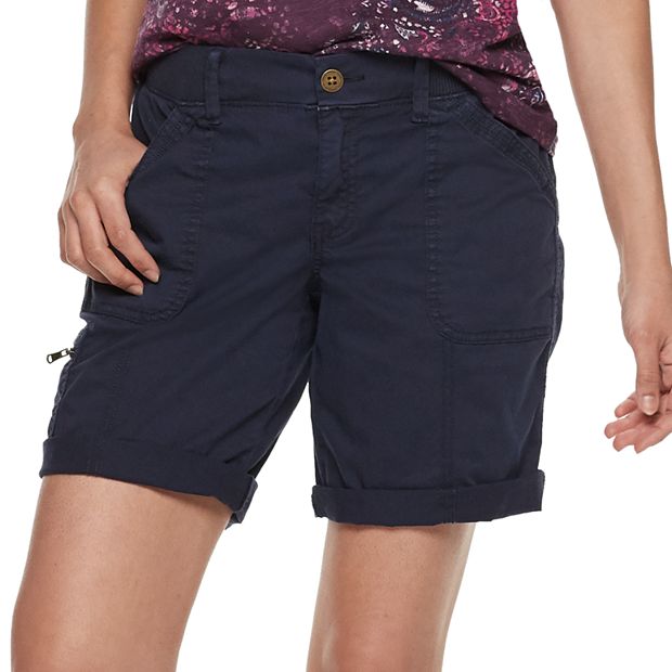 Kohls womens bermuda on sale shorts