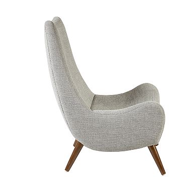 INK+IVY Noe Elegant Curves Accent Chair