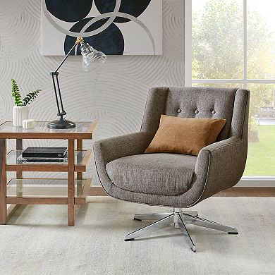 INK+IVY Nina Swivel Lounge Chair