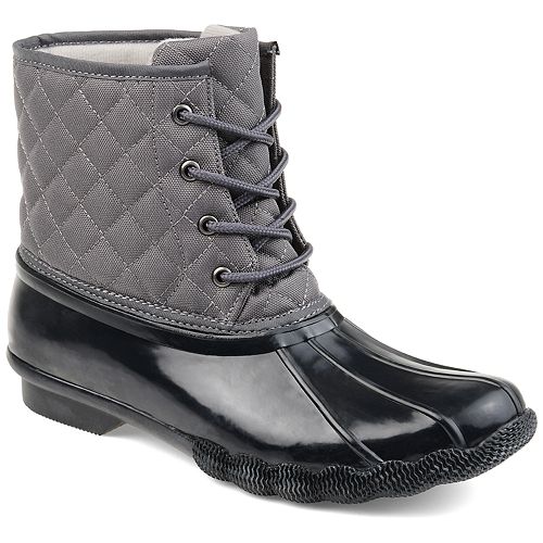 Journee Collection Chill Women's FauxFur Quilted Boots