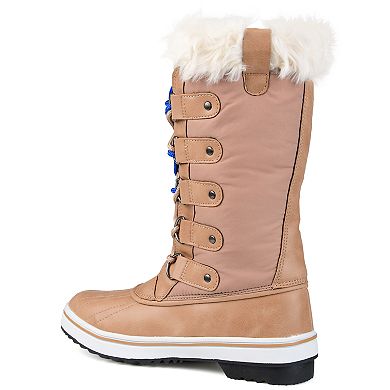 Journee Collection Frost Women's Faux-Fur Tall Boots