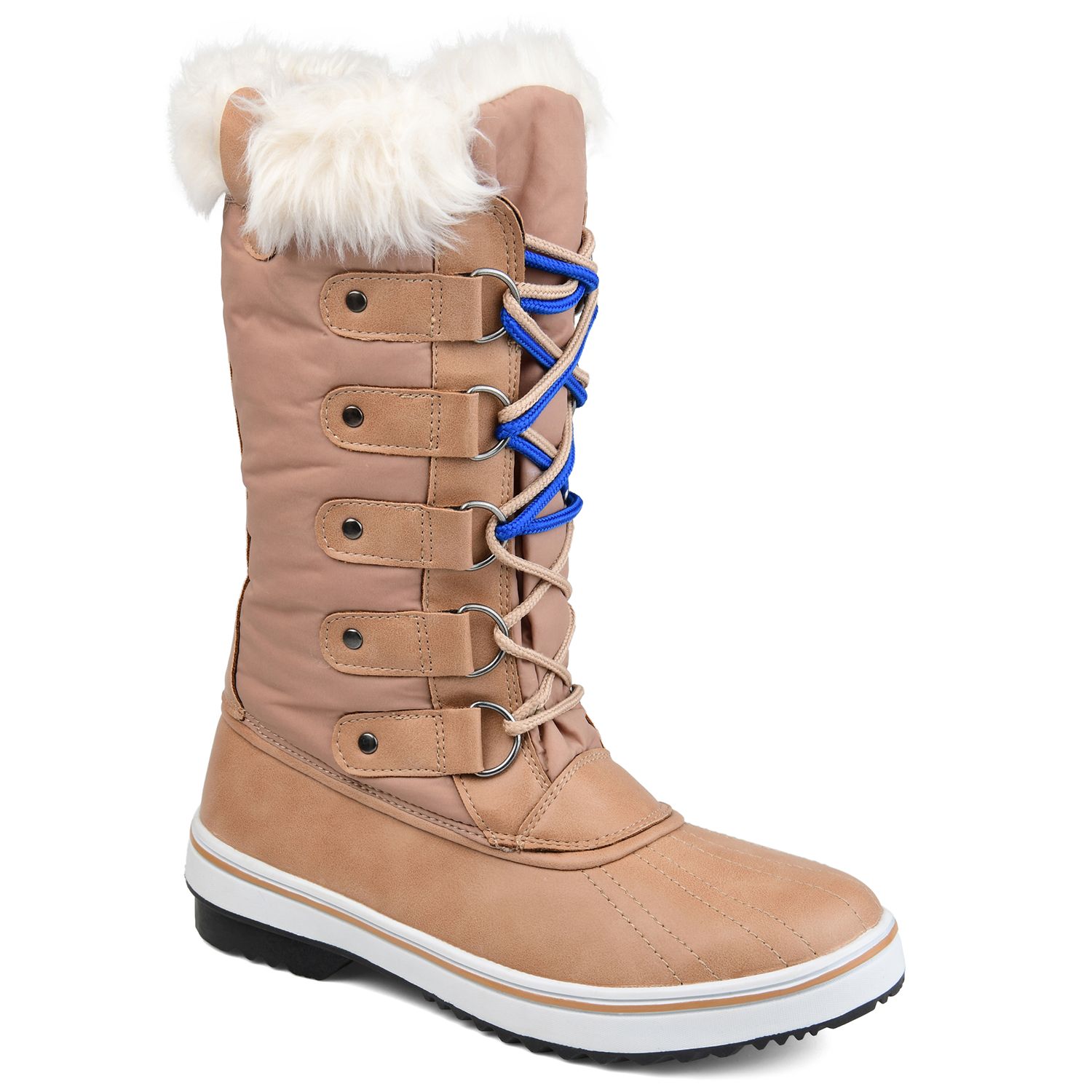 tall fur boots