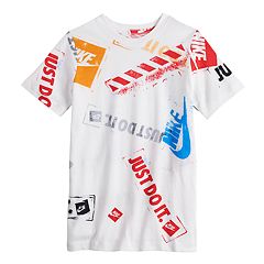 Boys Graphic T Shirts Kids Tops Tees Tops Clothing Kohl S - boys nike graphic logo tee