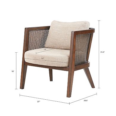 INK+IVY Sonia Cane Accent Chair