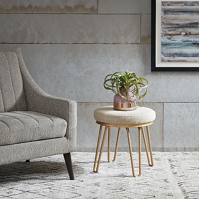 INK+IVY Beverly Round Stool