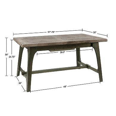 INK+IVY Oliver Extension Dining Table