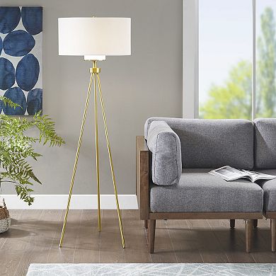 INK+IVY Pacific Tripod Metal Floor Lamp