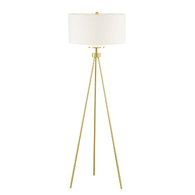 INK+IVY Pacific Tripod Metal Floor Lamp