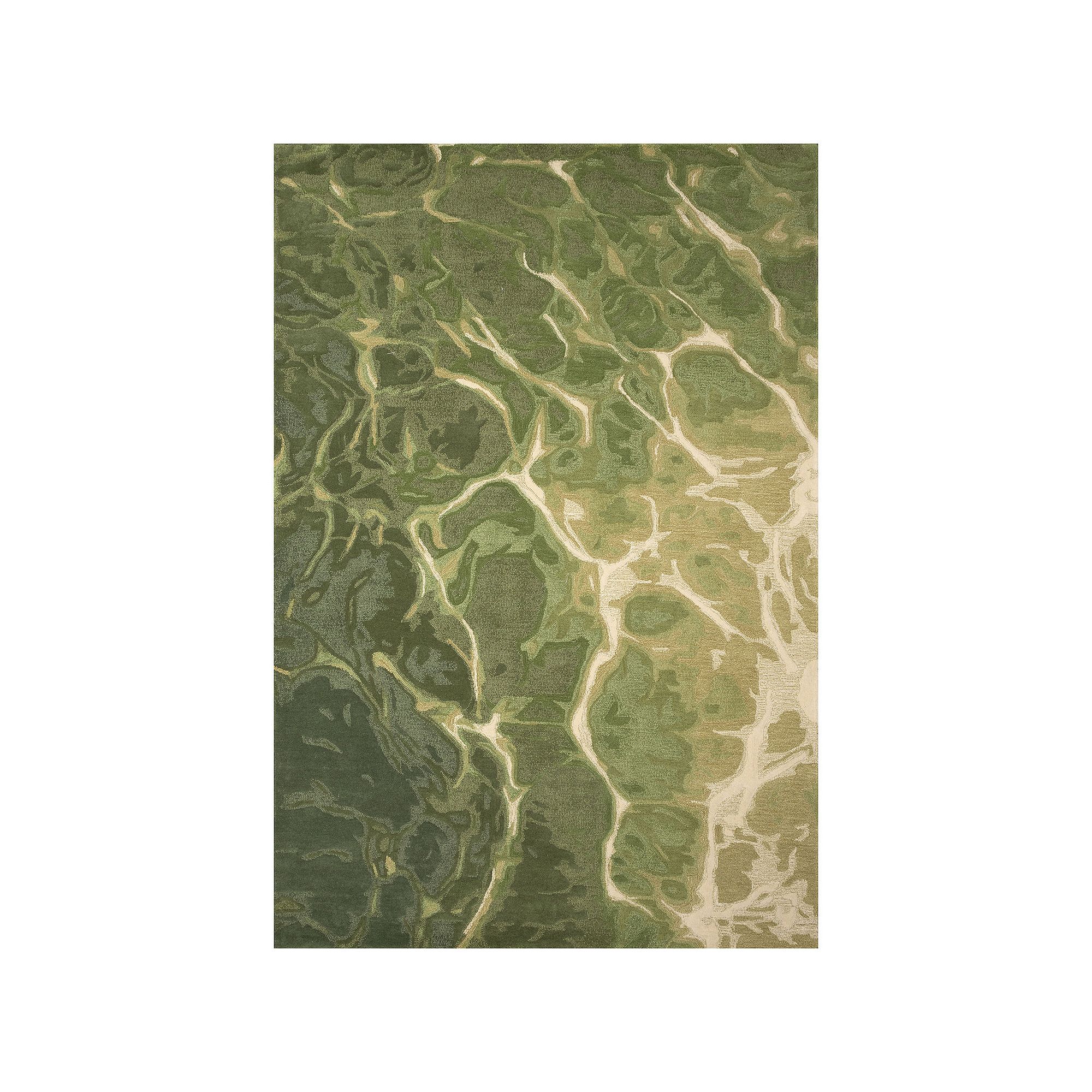 Liora Manne Corsica Water Indoor Area Rug, Green
