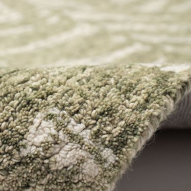 Liora Manne Savannah Olive Branches Wool Rug