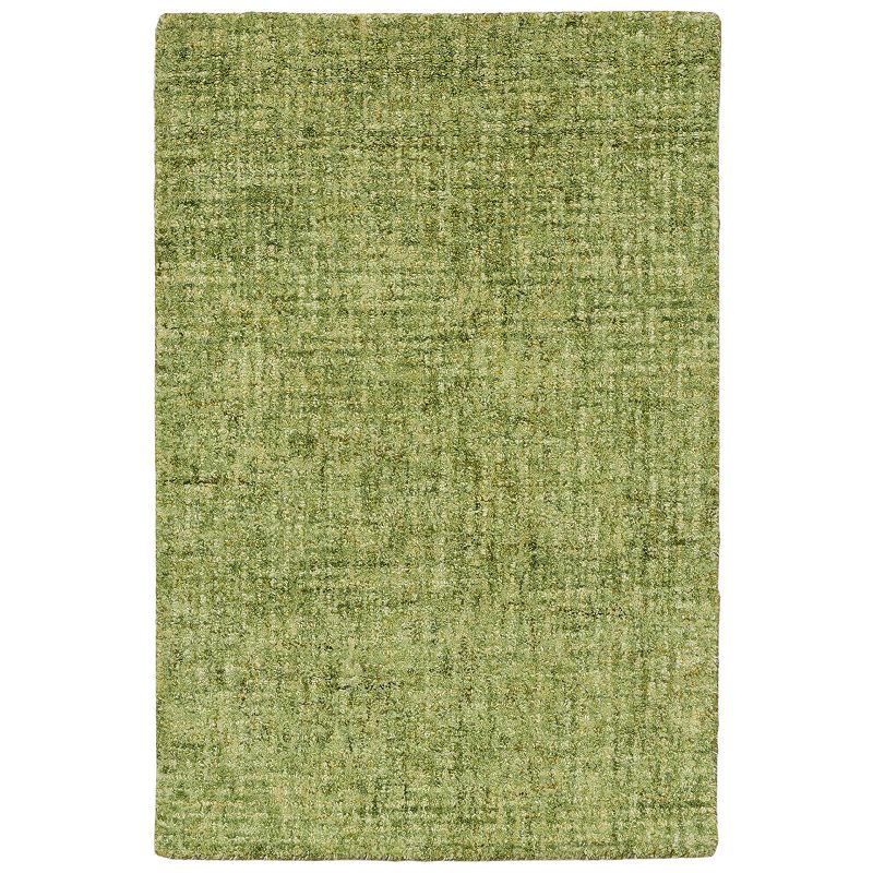 Liora Manne Savannah Fantasy Wool Rug, Green, 7.5X9.5 Ft