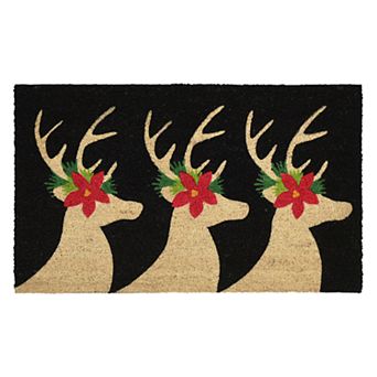 Liora Manne Natura Deer Indoor Outdoor Coir Doormat - 18'' x 30''