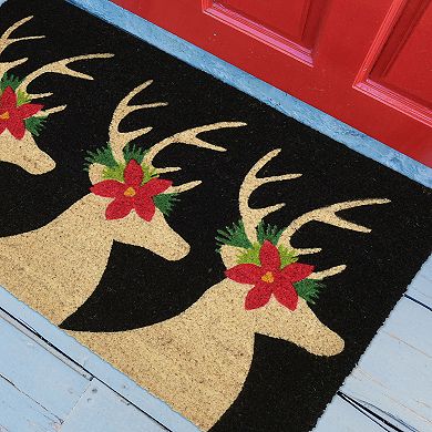 Liora Manne Natura Deer Indoor Outdoor Coir Doormat - 18'' x 30''