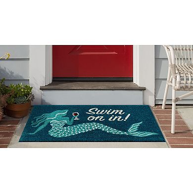 Liora Manne Natura Swim On In Indoor Outdoor Coir Doormat - 18'' x 30''