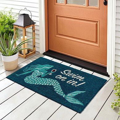 Liora Manne Natura Swim On In Indoor Outdoor Coir Doormat - 18'' x 30''