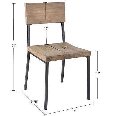 INK+IVY Tacoma Dining Chair 2-piece Set