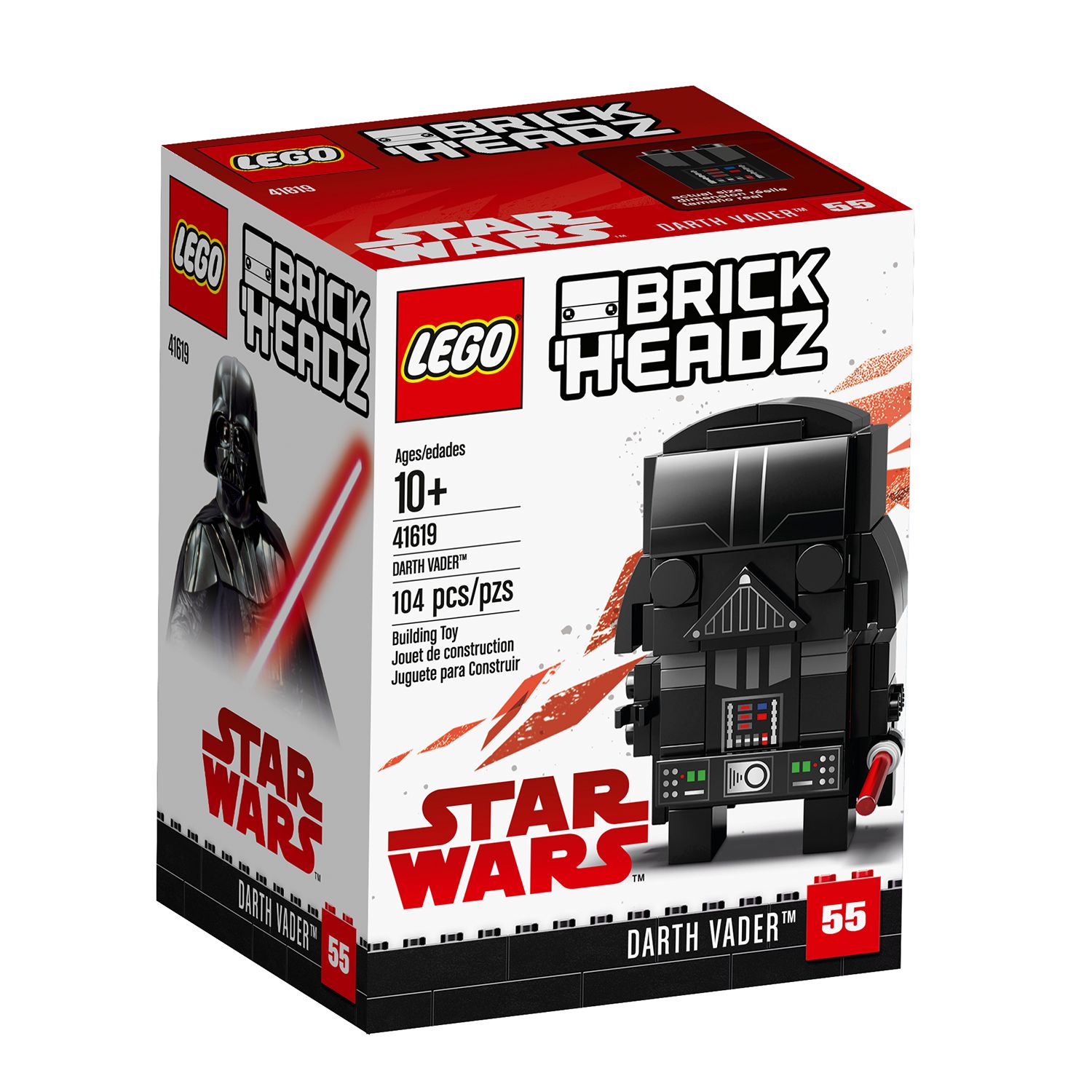 lego brickheadz darth vader