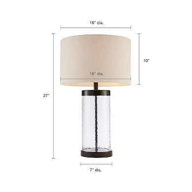 INK+IVY Macon Glass Table Lamp