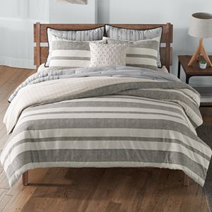 Lush Decor Farmhouse Stripe Comforter Set Kohls