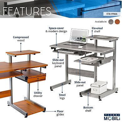 Techni Mobili Workstation Computer Desk