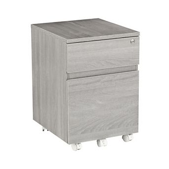 Techni Mobili Rolling 2-Drawer Filing Cabinet