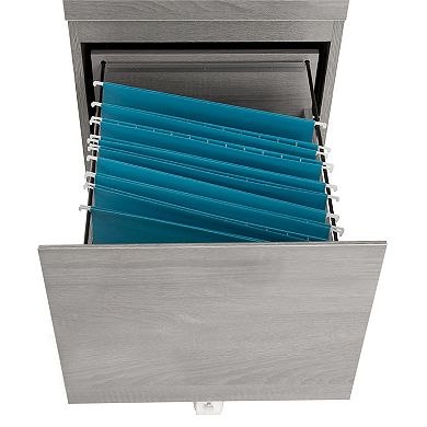 Techni Mobili Rolling 2-Drawer Filing Cabinet