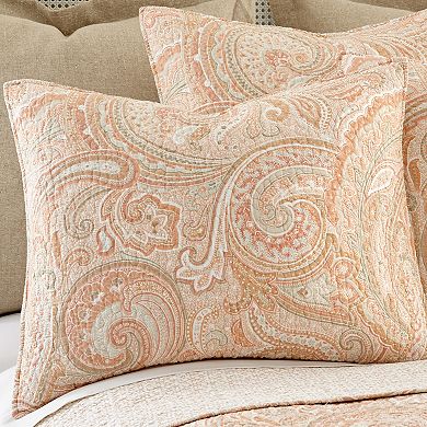 Levtex Spruce Coral Quilt Set with Shams
