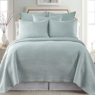 Levtex Home Cross Stitch Quilt Set
