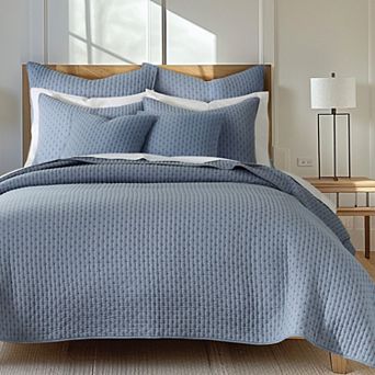 Levtex Home Cross Stitch Quilt Set