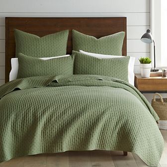 Levtex Home Cross Stitch Quilt Set