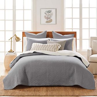Levtex Home Cross Stitch Quilt Set