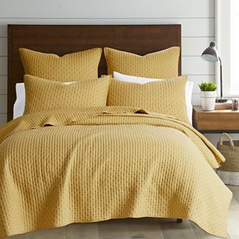 Levtex Home Cross Stitch Quilt Set