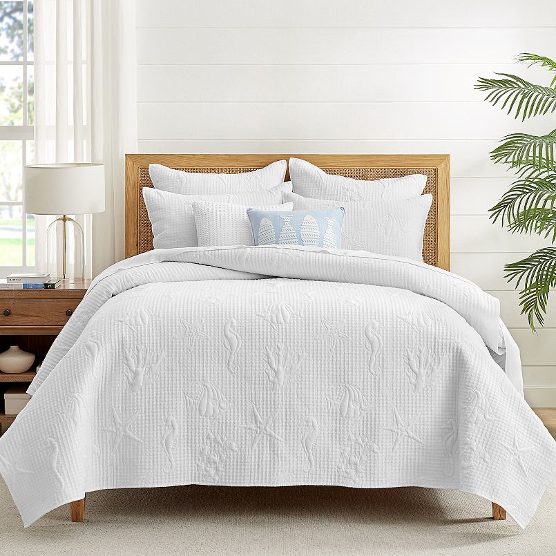 Levtex Home Cross Stitch Quilt Set