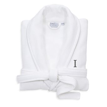 Linum Home Textiles Turkish Cotton Personalized Waffle Terry Bathrobe