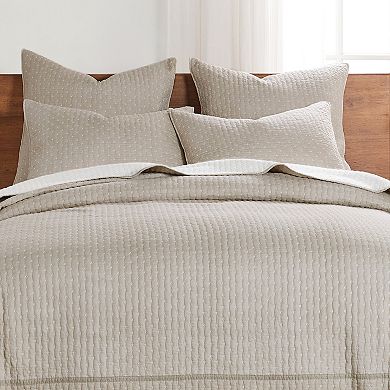 Levtex Home Cross Stitch Euro Shams
