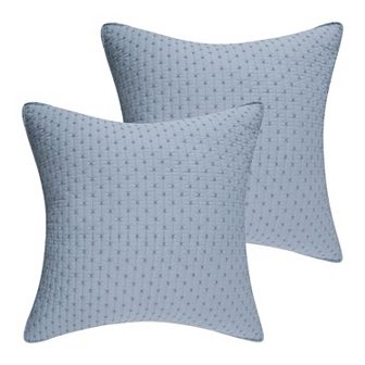 Levtex Home Cross Stitch Euro Shams